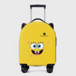 StarAndDaisy Small Kids Trolley Bag, Lightweight Children's Trolley Bag, Large Storage Capacity & Smooth Zipper - Yellow