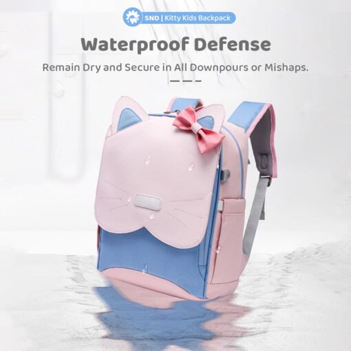 Water Proof Kitty School Bag