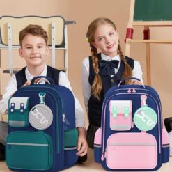3D Kids School Bags with 360 Degree Reflective Design