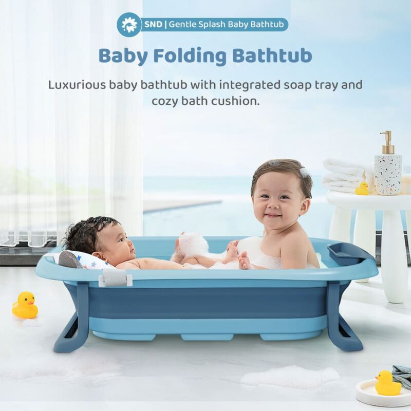 Baby Bathtub Anti-Slip Folding Bath tub for Newborn Baby in India