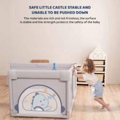 Baby Playpen with Easy to Movable Design