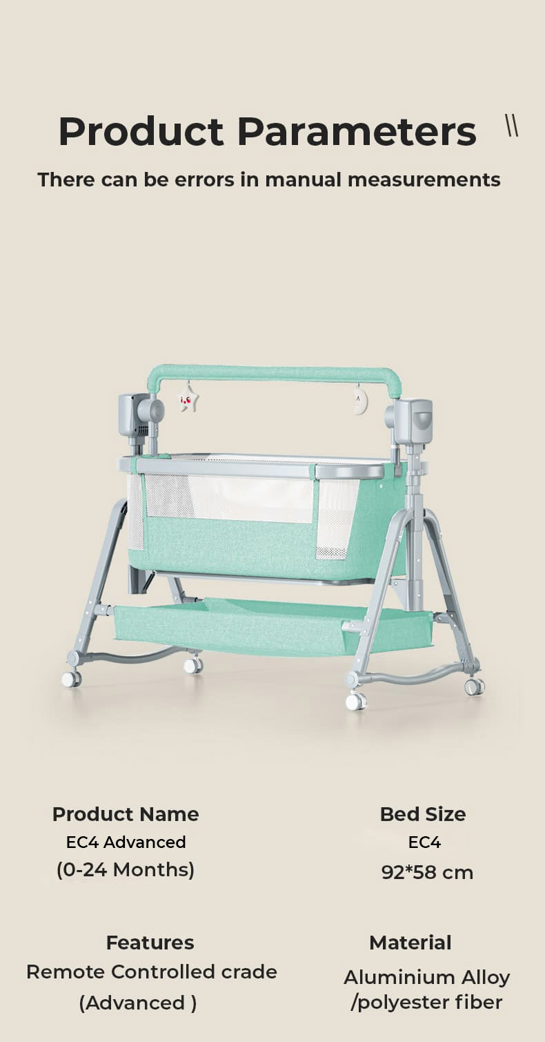  Specification of Baby Swing Cradle