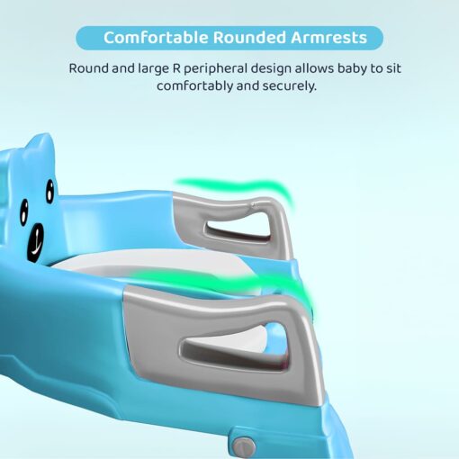 Kids Potty Seat with Rounded Armrests