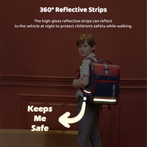 Kids School Backpack with Reflective Strips