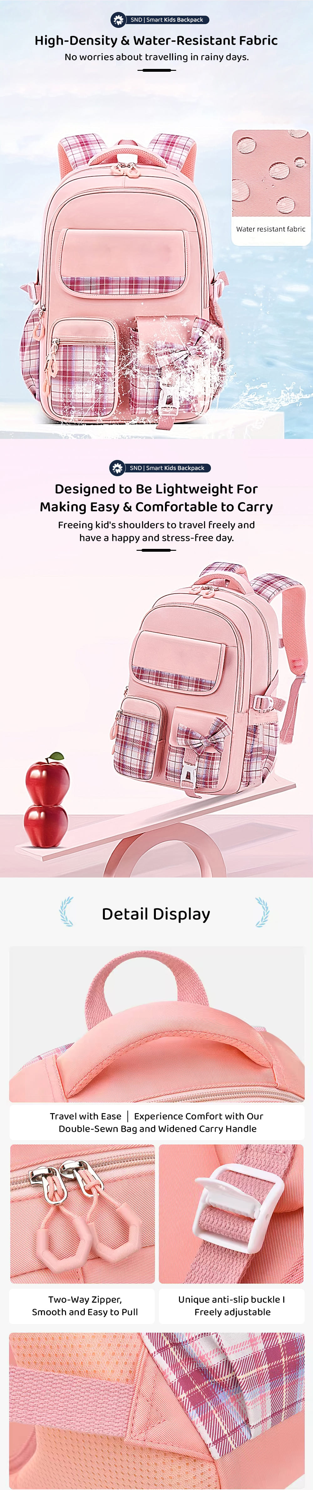 Lightweight Kids Backpack