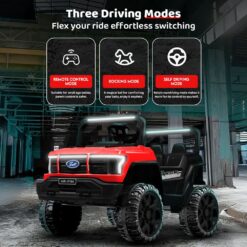 Ride on Jeep for Kids with three Driving Mode