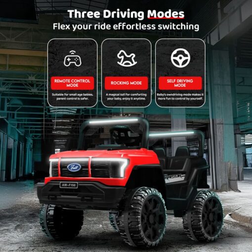 Ride on Jeep for Kids with three Driving Mode