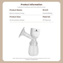 Specification of Electric Breast Pump