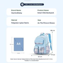 Specification of Kids Backpack