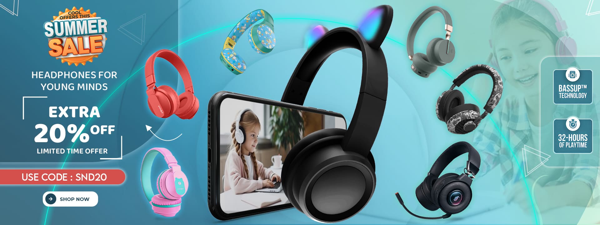 Headphones for Young Minds