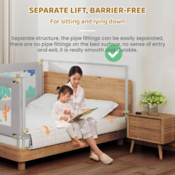 Adjustable Baby Bed Guardrails