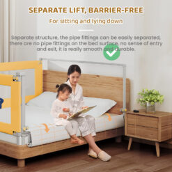 Adjustable Baby Bed Guardrails