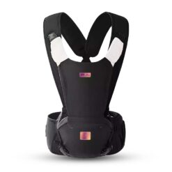 StarAndDaisy Adjustable Baby Carrier, 4 In 1 Hip Seat Baby Carrier Bag for 0-36 Months - Black
