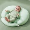 StarAndDaisy Baby Breast Feeding Pillow, Mom's Portable Nursing Cushion & Waist Protector with Detachable Belt - Green