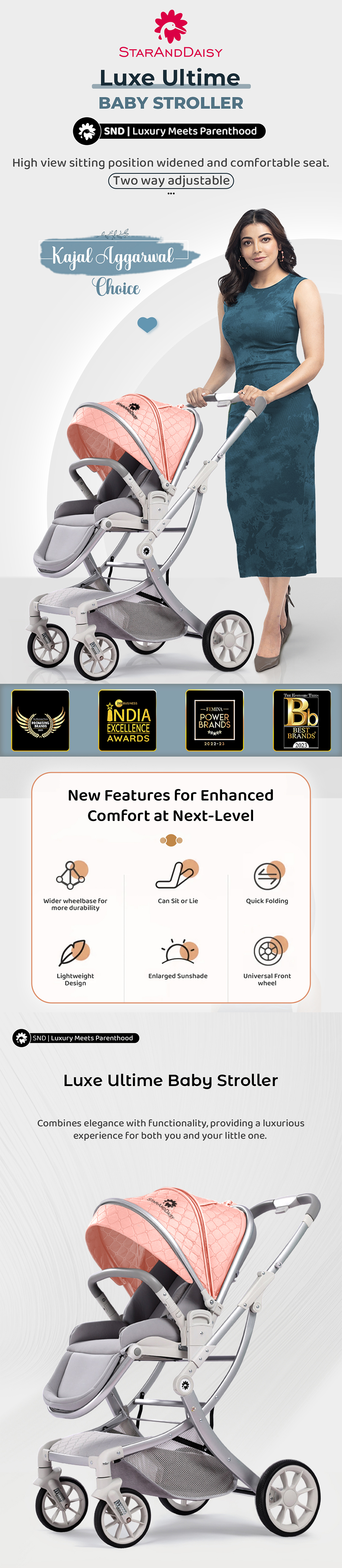 Luxe Ultime Baby Stroller