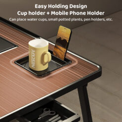 Buddy Stand Laptop Desk with Cup Holder