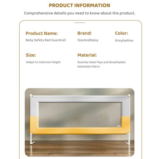 Details of Baby Bed Guardrail