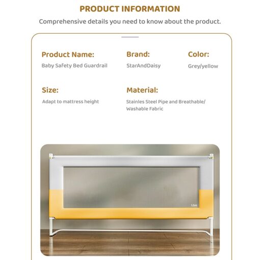 Details of Baby Bed Guardrail