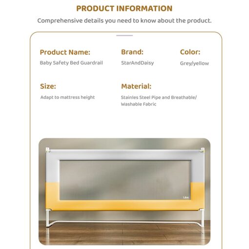 Details of Baby Bed Guardrail-U Frame