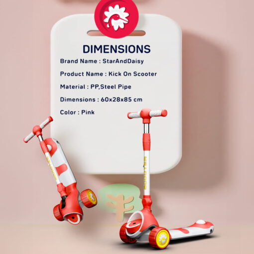 Details of Kick on Scooter for Kids