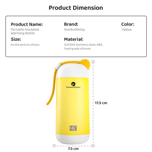 Dimension of Warming Bottle