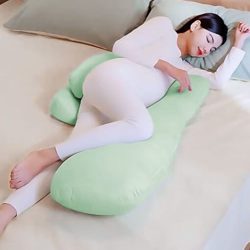 StarAndDaisy H-shaped Maternity Pillow, Pregnancy Pillow for Full Body Support for Pregnant Women, Three Dimension Partition 