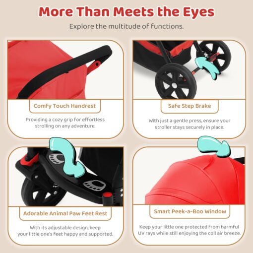 Multi-functional Colosaal Baby Stroller
