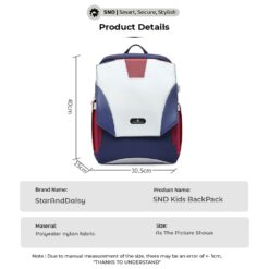 Specification of 3D School Bag