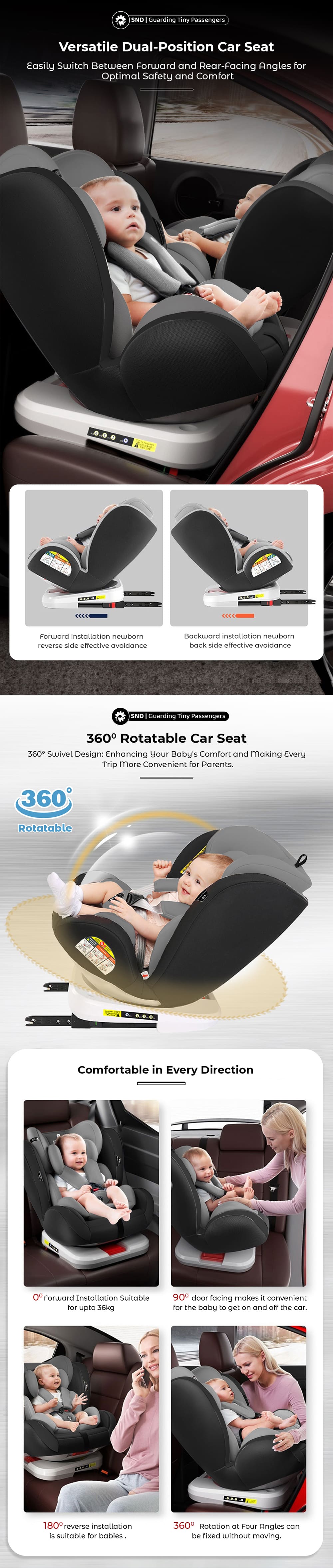 Supportive Baby Car Seat