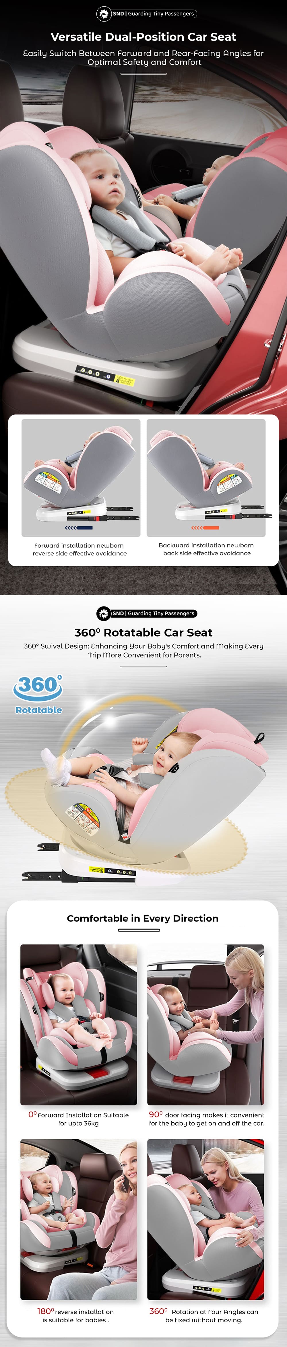 Supportive Baby Car Seat