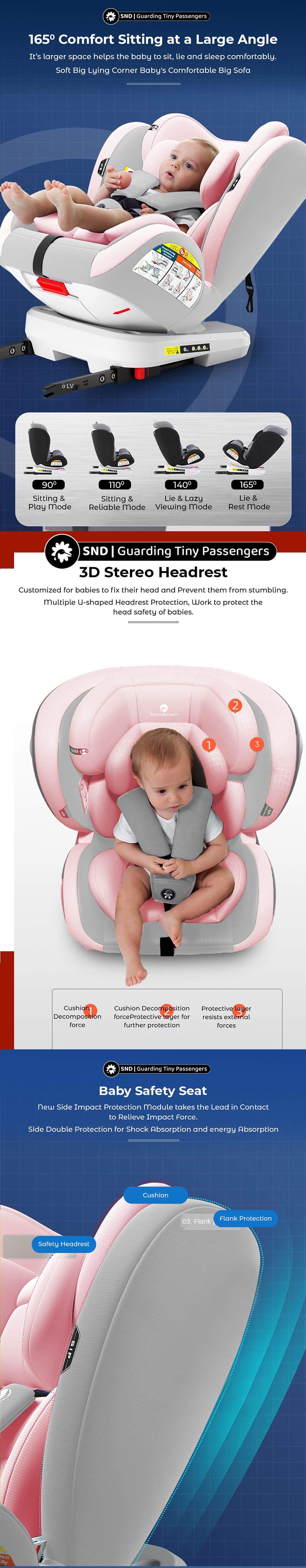 Supportive Baby Car Seat