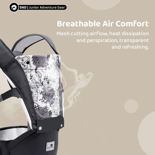 Baby Carrier with breathable Febric