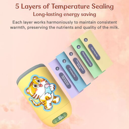 Bottle Warmer 5 layer of temperature Sealing