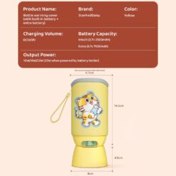 Battery Powered Bottle Warmer for New Mom's