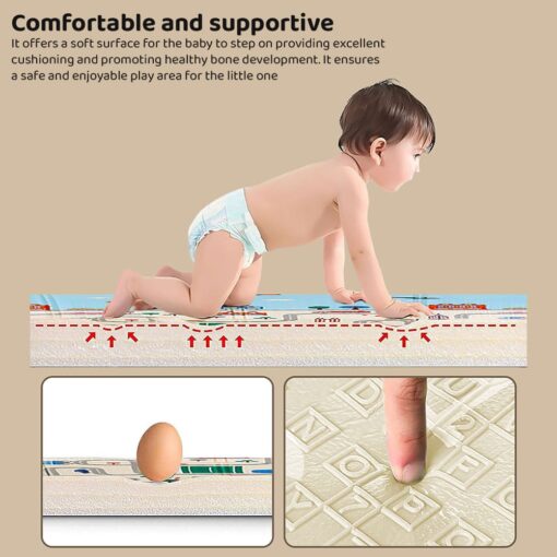 Foldable Baby Playmat for Kids