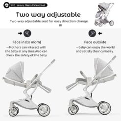 Baby Stroller with Mosquito Net