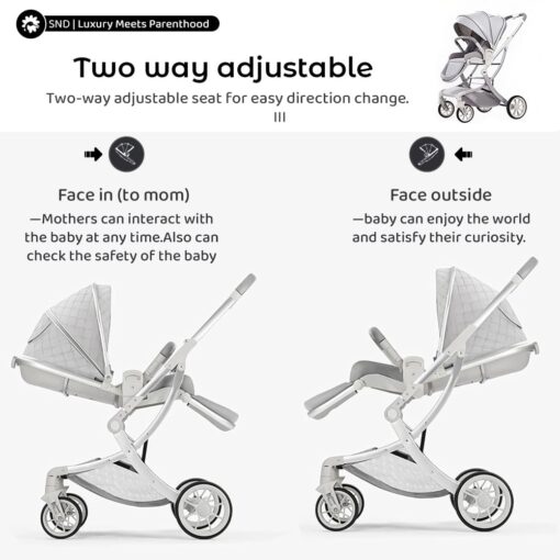 Baby Stroller with Mosquito Net