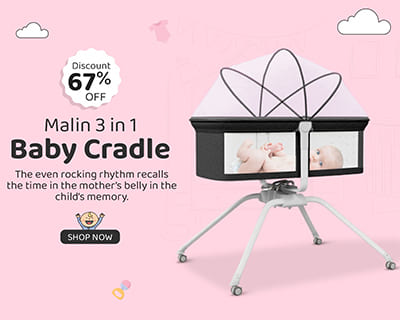 Malin 3in 1 Baby Cradle