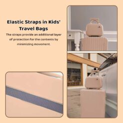 Spacious Mini Bag for Travel With Elastic Straps