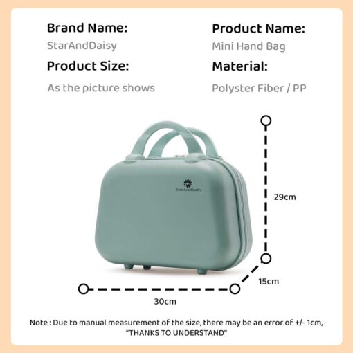 Specification of Mini Hand Bag