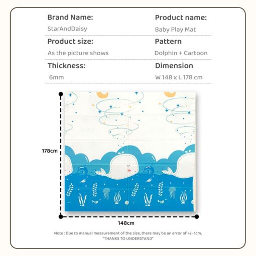 Specification of Baby Playmat