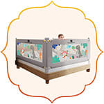 Baby Bed Guardrail