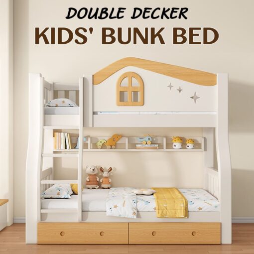 double decker kids bunk bed