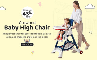 Crowned Baby High Chair