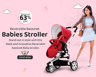 Reversible Bassinet Baby Stroller