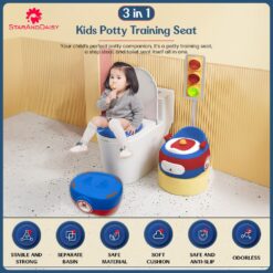 3-in-1 Potty Training Seat for Kids 1