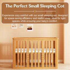 Baby Wooden Cot & Bed Side Crib Cot for baby