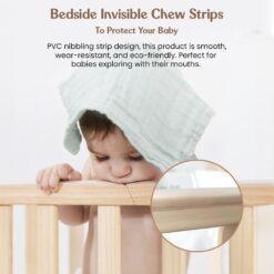 Bed Side Baby Wooden Cot