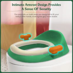 armrest baby potty training seat