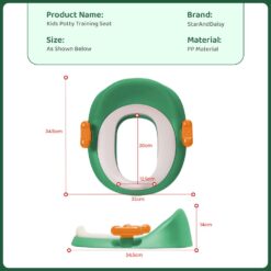 baby potty training seat product dimension